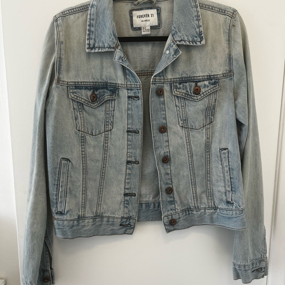 Forever 21 Light Blue Denim Jacket